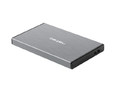 Natec External HDD Enclosure Rhino Go 2.5" USB 3.0, grey