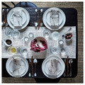 FRÖJDEFULL Side plate, white, 19 cm