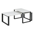 Set of Coffee Tables Nest Tables Katrine, white