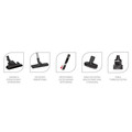 MPM MOD-25 Bagged Cylinder Vacuum Cleaner, Red/Black