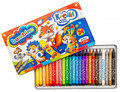 Bambino Crayons 24 Colours in Metal Box