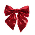 Craft Christmas Decoration Bow 2pcs, 1 set, assorted