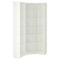BILLY Bookcase combination/crnr solution, white, 95/95x28x202 cm