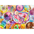 Trefl Jigsaw Puzzle Crazy Shapes Sweet Dream 600pcs 12+