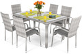 Outdoor Furniture Set MALAGA, grey