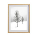 GoodHome Aluminium Picture Frame Banggi 18 x 24 cm, wood effect