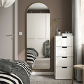 LINDBYN Mirror, gold-colour, 60x170 cm
