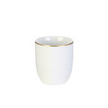 Mug Pearl Gold 180ml, white