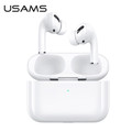 USAMS Headphones Earphones Bluetooth TW S 5.0 YS Series, white