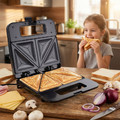 Esperanza Sandwich Maker 1000W Parmigiano