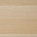 KOMPLEMENT Shelf, white stained oak effect, 100x35 cm