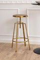 Bar Stool Goose, gold