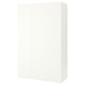 PAX Wardrobe, white, Forsand white, 150x60x236 cm