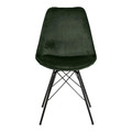 Chair Eris, velvet, green