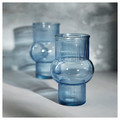 MYRMOSAIK Vase, blue, 17 cm