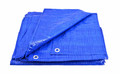 AwTools Tarpaulin 70g 3x3 m, blue