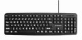 Gembird Wired Standard Keyboard USB with Big Letters