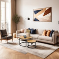 Set of 2 Coffee Tables Ruth, acacia wood