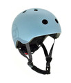 SCOOTANDRIDE Helmet for children S-M 3+ Steel