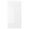 VOXTORP Door, high-gloss white, 30x60 cm