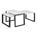 Set of Coffee Tables Nest Tables Katrine, white