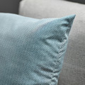 PROFETBLOMMA Cushion, grey-blue, 50x50 cm