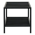 Metal shoe Rack Vita, black