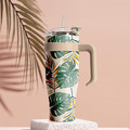 Thermal Mug Miami Tropical, green