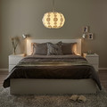 SOLHETTA LED bulb E27 806 lumen, dimmable/globe opal white