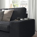 KIVIK U-shaped sofa, 7-seat, Tresund anthracite