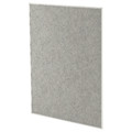 MITTZON Whiteboard/noticeboard, white, 84x110x2 cm