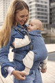 BABYBJORN Baby Carrier Harmony, Woven, Blue mélange, 0-3y