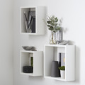 Form Wall Shelves Rigga Set of 3, white