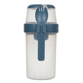 Lunch Box with Dividers, blue