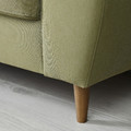 SLATORP 2-seat sofa, Vissle yellow-green