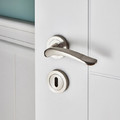 Door Escutcheon Metalbud, brushed nickel