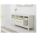 HEMNES Console table, white stain, 157x40 cm