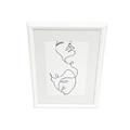 GoodHome Picture Frame Blanton 30 x 40 cm, white