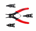 AW Circlip Pliers Set 160mm Interchangeable Heads 4pcs