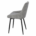 Upholstered Chair Floyd, corduroy, grey