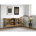Set of 3 Storage Boxes Dark Gray