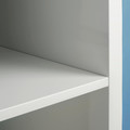 KALLAX Shelving unit with underframe, white/black, 77x94 cm