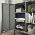 TULLSTORP Cabinet, grey, 99x35x89 cm