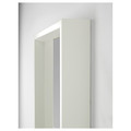 NISSEDAL Mirror, white, 40x150 cm