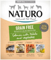 Naturo Grain Free Adult Dog Wet Food Salmon with Potato & Vegetables 400g