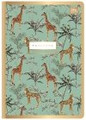Notebook A5 80 Sheets Squared Metallic Gold 10-pack, assorted patterns
