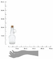 Oil and Vinegar Cruet Set, 250 ml, set of 2