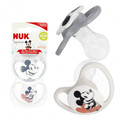 NUK Soother Pacifier Space Disney Mickey Mouse 2pcs 18-36m, white