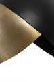 Pendant Lamp Namco 25, black/antique bronze