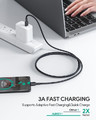 Aukey Cable Quick Charge USB-C to USB-C 0.3m 5Gbps 60W PD 20V CB-CC03 OEM